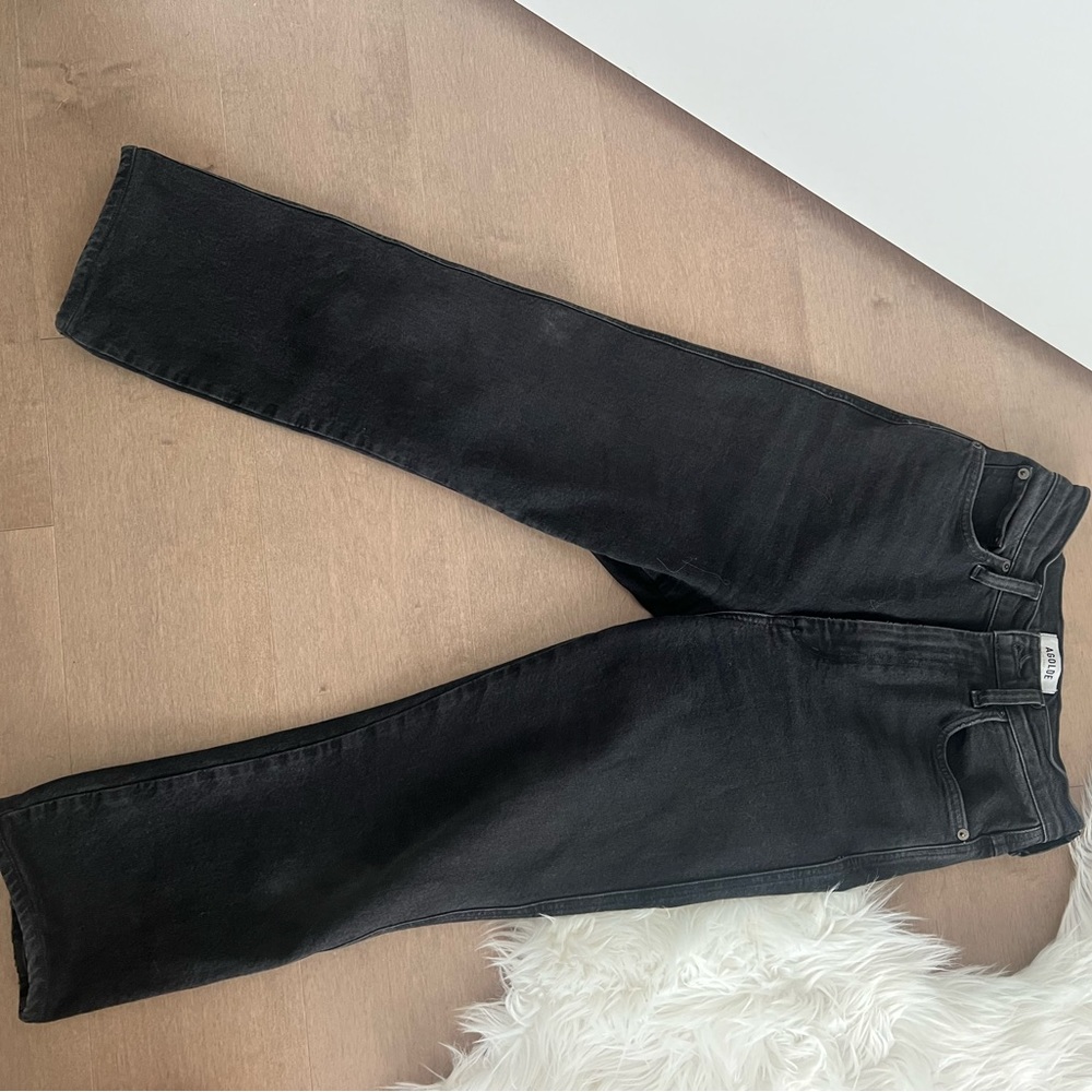 Pinch Waist High Rise Kick Flare in Panoramic